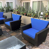 Sunbrella Canvas Pacific Blue 5401-0000 Elements Collection Upholstery Fabric