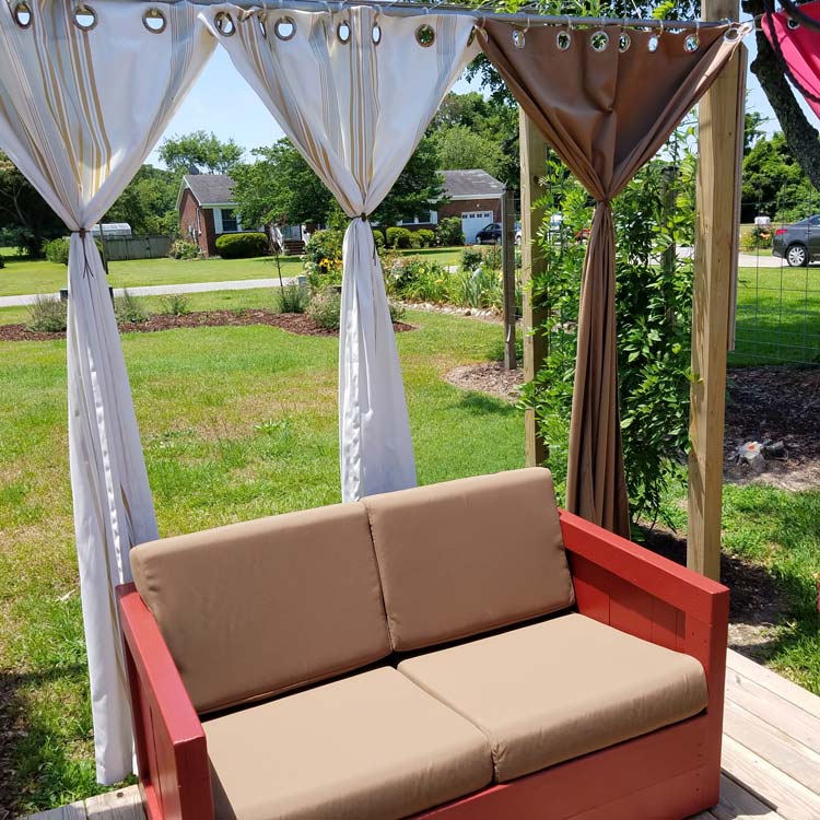 Sunbrella Canvas Cocoa 5425-0000 Elements Collection Upholstery Fabric