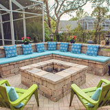 Sunbrella RAIN Dupione Celeste 8067-0000 77 Waterproof Upholstery Fabric