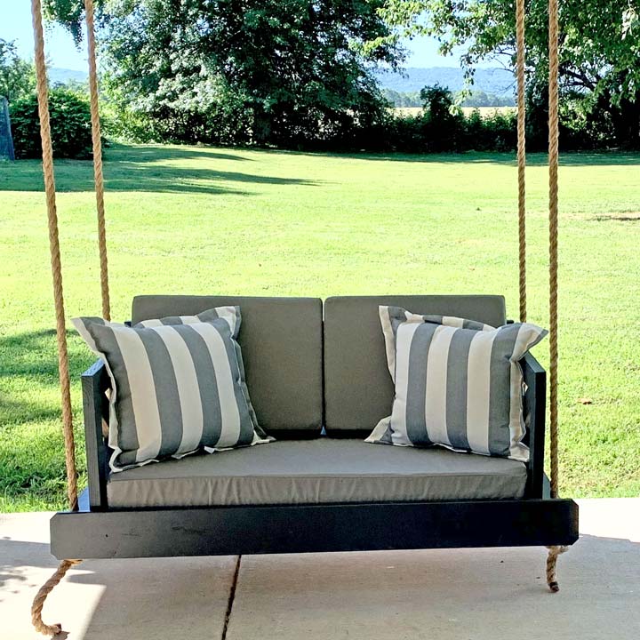 Sunbrella Spectrum Graphite 48030-0000 Elements Collection Upholstery Fabric