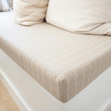 Sunbrella Ticking Dove 40554-0004 Fusion Collection Upholstery Fabric