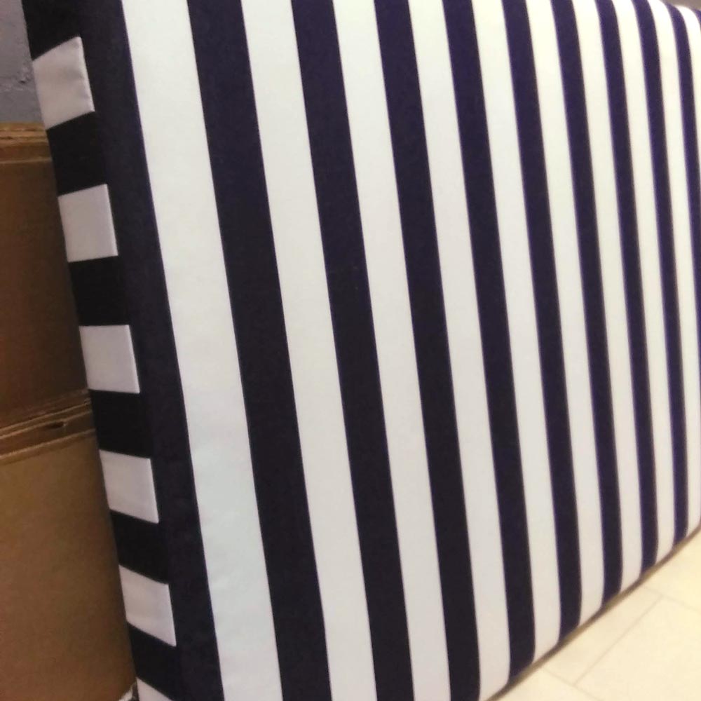 Sunbrella Yacht Stripe Navy YAC 3722 European Collection Upholstery Fabric