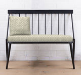 Sunbrella Fretwork Pewter 45991-0002 Elements Collection Upholstery Fabric