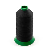 A&E Poly Nu Bond Twisted Non-Wick Polyester Thread Size 92 #4608 Black
