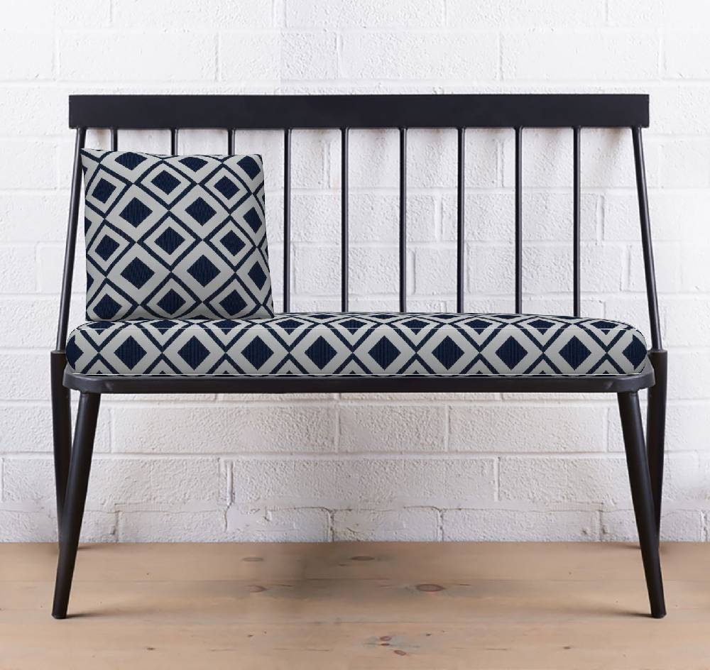 Sunbrella Savvy Indigo 45889-0007 Fusion Collection Upholstery Fabric