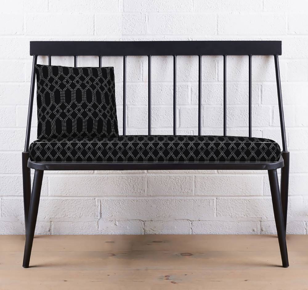 Sunbrella Connection Onyx 145153-0000 Fusion Collection Upholstery Fabric