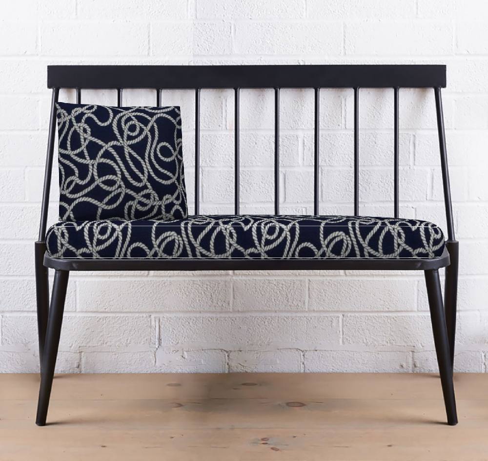 Sunbrella Maritime Nautical 145239-0000 Fusion Collection Upholstery Fabric