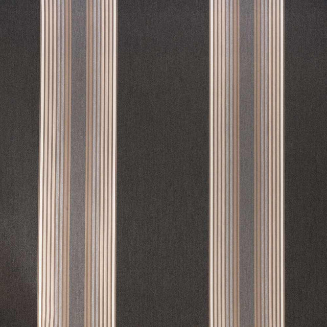 Sunbrella Tillman Shale 4836-0000 46-Inch Stripes Awning / Shade Fabric
