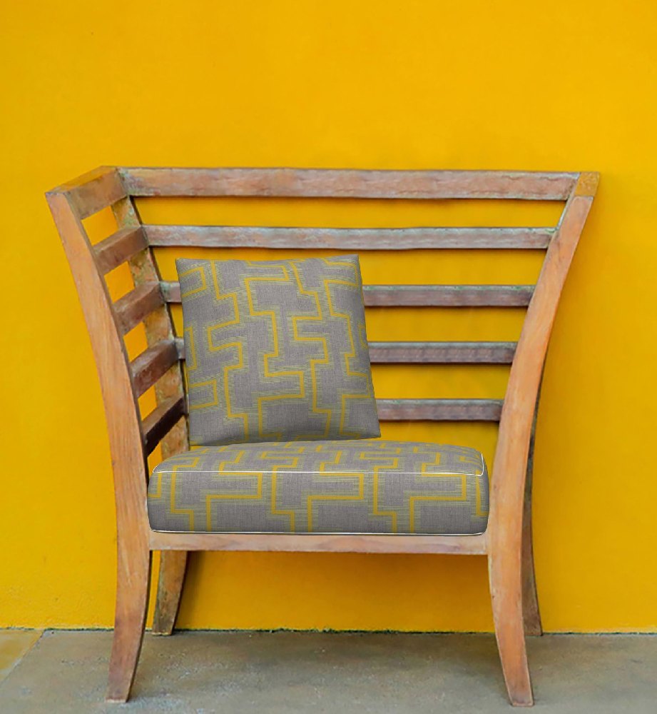 Sunbrella Resonate Citronelle 145656-0004 Dimension Collection Upholstery Fabric