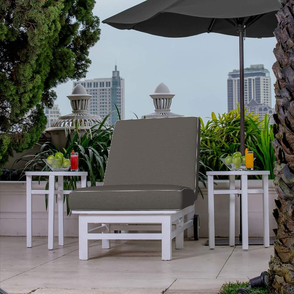 Sunbrella Piazza Graphite 305423-0010 Fusion Collection Upholstery Fabric