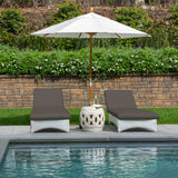 Sunbrella Piazza Graphite 305423-0010 Fusion Collection Upholstery Fabric