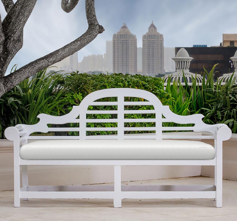 Sunbrella Piazza White 305423-0001 Fusion Collection Upholstery Fabric