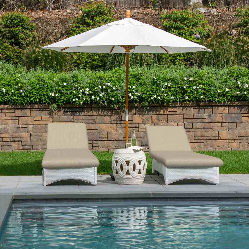 Sunbrella Ticking Dove 40554-0004 Fusion Collection Upholstery Fabric