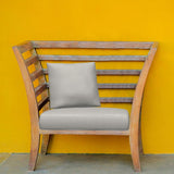 Sunbrella Ticking Fog 40554-0003 Fusion Collection Upholstery Fabric