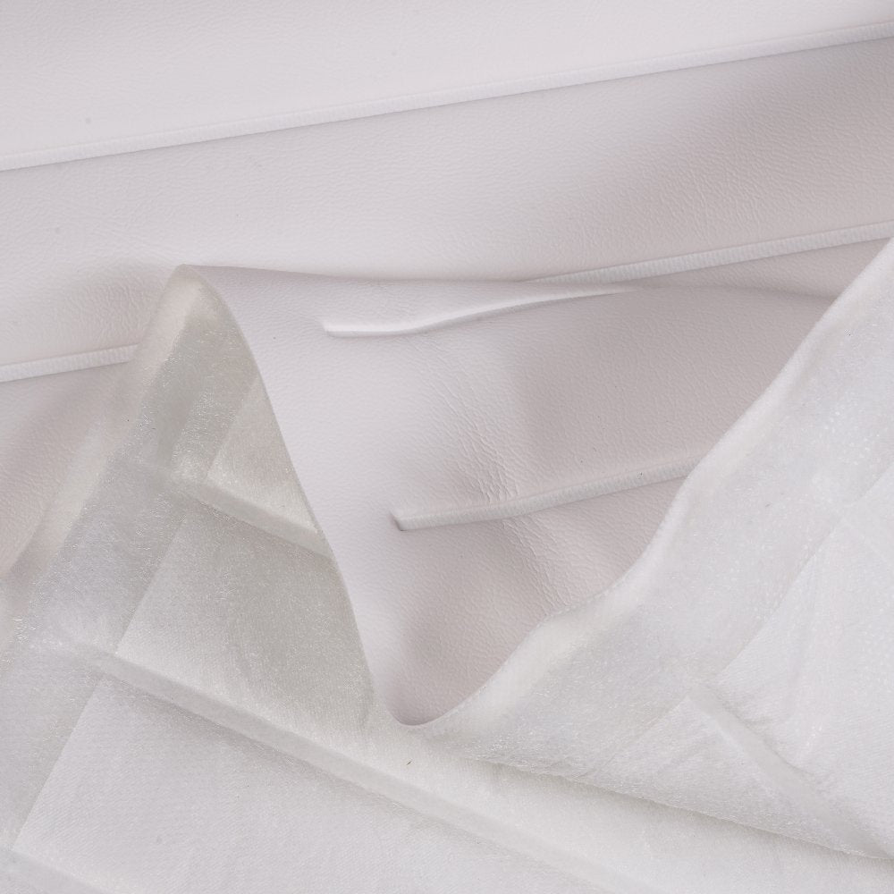 Sunbrella Horizon Capriccio White 10200-0001 Roll-n-Pleat Marine Vinyl Upholstery Fabric