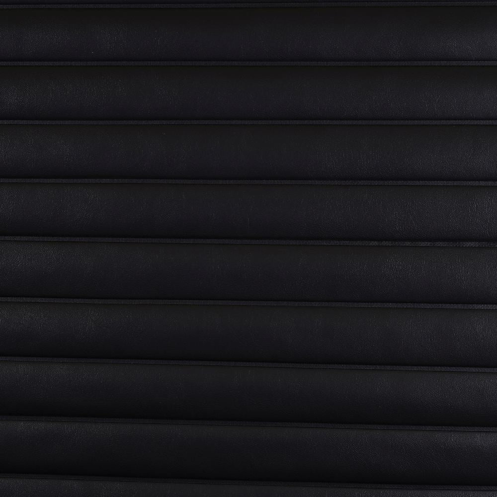 Sunbrella Horizon Capriccio Black 10200-0014 Roll-n-Pleat Marine Vinyl Upholstery Fabric