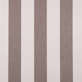 Sample of Sunbrella Beaufort Mushroom 4753-0000 46-Inch Stripes Awning / Shade Fabric