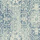 Sample of Outdura Constantine Aqua 12101 Ovation 4 Collection - Morning Sky Upholstery Fabric