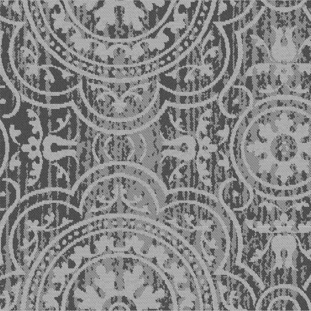 Sample of Outdura Constantine Coal 12104 Ovation 4 Collection - Night Out Upholstery Fabric