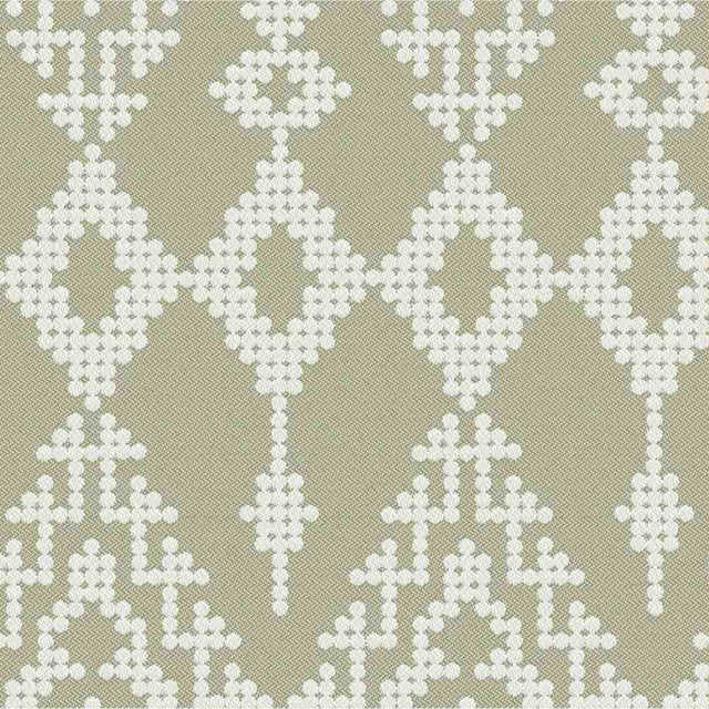 Sample of Outdura Folklore Sage 11604 Ovation 4 Collection - Garden Spot Upholstery Fabric