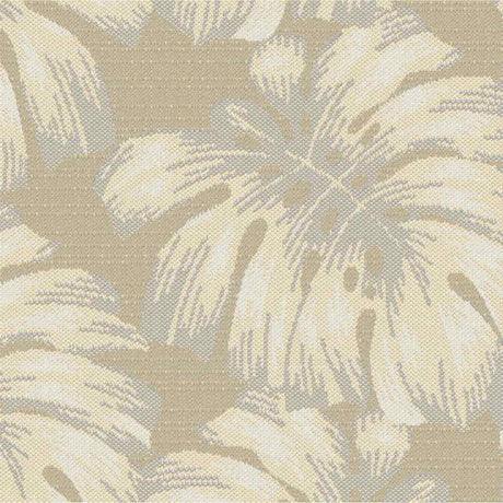 Sample of Outdura Palm Chick 10703 Ovation 4 Collection - Tawny Sunset Upholstery Fabric