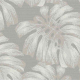 Sample of Outdura Palm Smoke 10702 Ovation 4 Collection - Night Out Upholstery Fabric