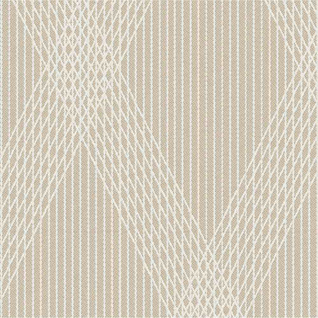 Sample of Outdura Vivaldi Ecru 11103 Ovation 4 Collection - Warm Winter Upholstery Fabric