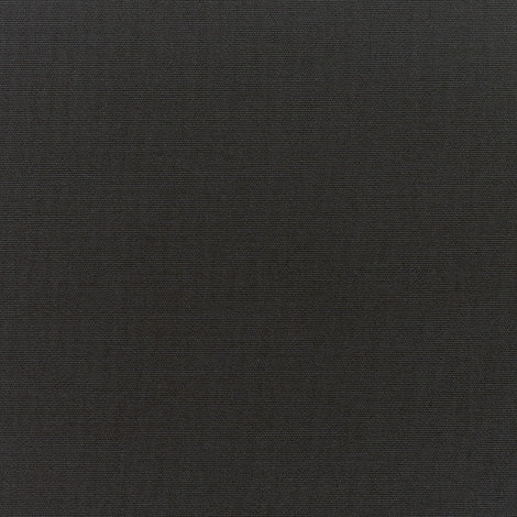 Sample of Sunbrella Canvas Black 5408-0000 Elements Collection Upholstery Fabric