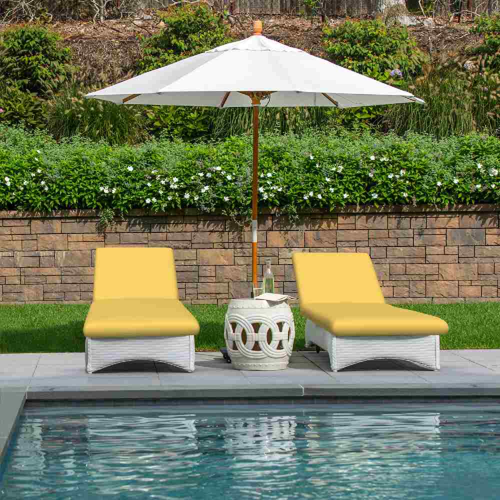 Sunbrella Canvas Buttercup 5438-0000 Elements Collection Upholstery Fabric