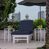 Sunbrella Canvas Navy 5439-0000 Elements Collection Upholstery Fabric