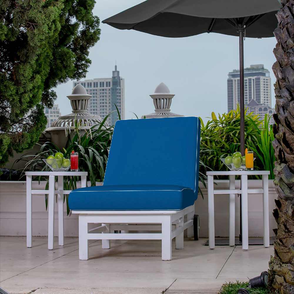 Sunbrella Canvas Pacific Blue 5401-0000 Elements Collection Upholstery Fabric