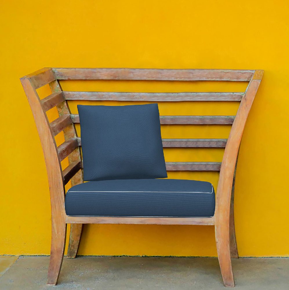 Sunbrella Canvas Sapphire Blue 5452-0000 Elements Collection Upholstery Fabric