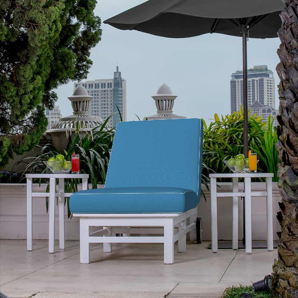 Sunbrella Canvas Sky Blue 5424-0000 Elements Collection Upholstery Fabric