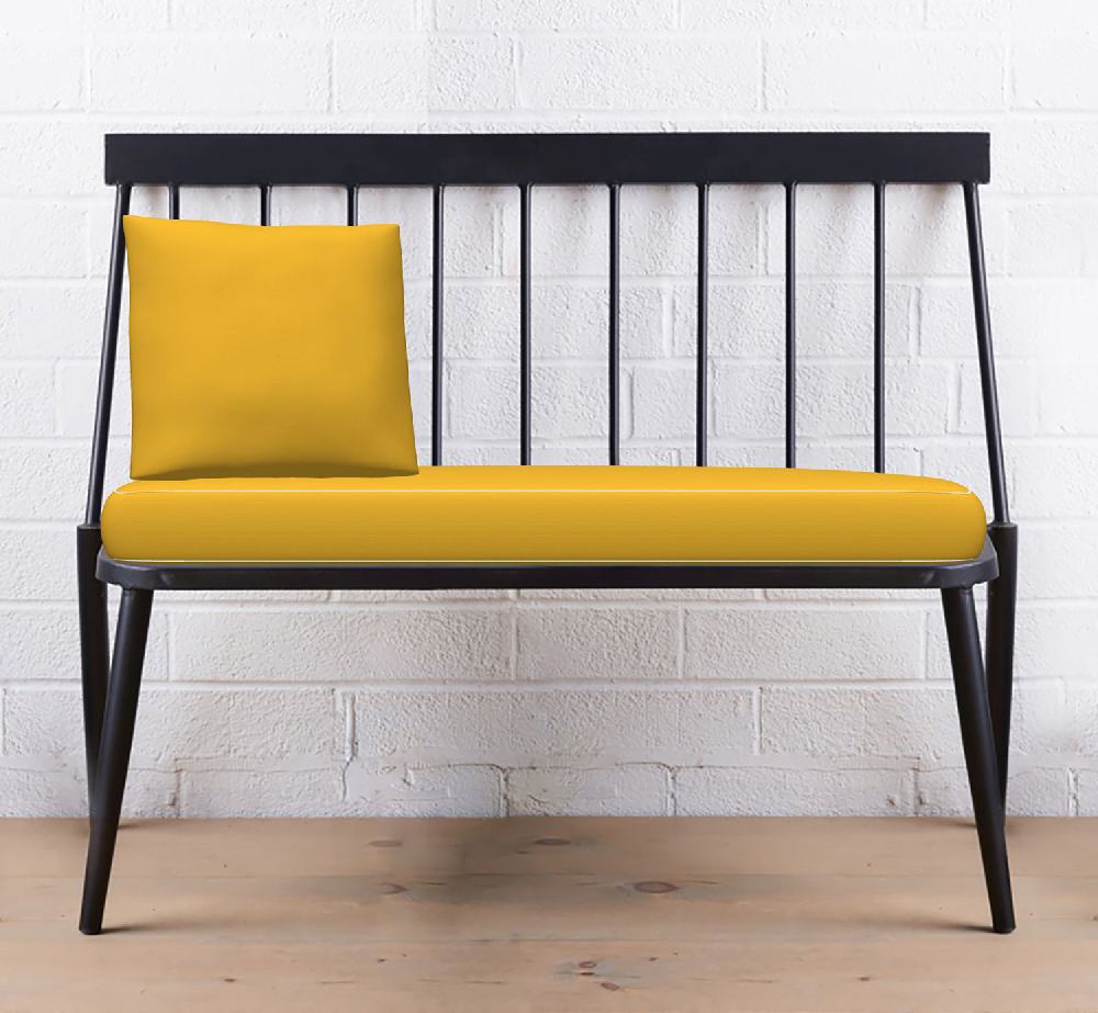 Sunbrella Canvas Sunflower Yellow 5457-0000 Elements Collection Upholstery Fabric