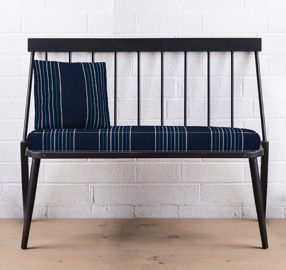 Sunbrella Viento Nautical 40332-0006 Fusion Collection Upholstery Fabric