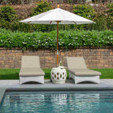 Sunbrella Linen Silver 8351-0000 Elements Collection Upholstery Fabric