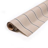 Sunbrella Putty Regimental 4961-0000 46-Inch Stripes Awning / Shade Fabric