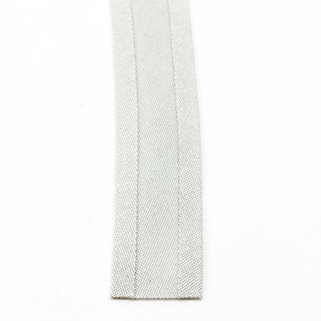 Sunbrella Marine Binding 2ET Bias Cut 1 inch x 100 yards 4651 Silver