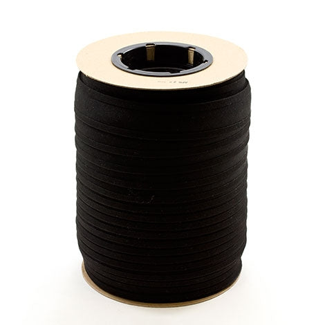 Sunbrella Marine Binding 2ET Bias Cut 1-1/4 inch x 100 yards 4608 Black