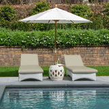 Sunbrella Chartres Pebble 45864-0004 Fusion Collection Upholstery Fabric