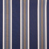 Sunbrella Emblem Navy 4898-0000 46-Inch Stripes Mayfield Collection Awning / Shade Fabric