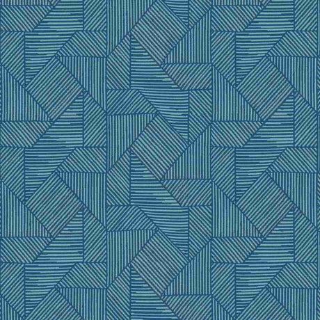 Sunbrella by Mayer Acuco Cobalt 445-004 Wonderlust Collection Upholstery Fabric