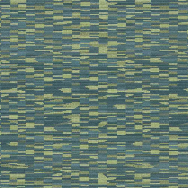 Sunbrella by Mayer Collage Emerald 417-013 Imagine Collection Upholstery Fabric