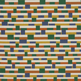 Sunbrella by Mayer Metal Strips Dreamsicle 434-009 Vollis Simpson Collection Upholstery Fabric