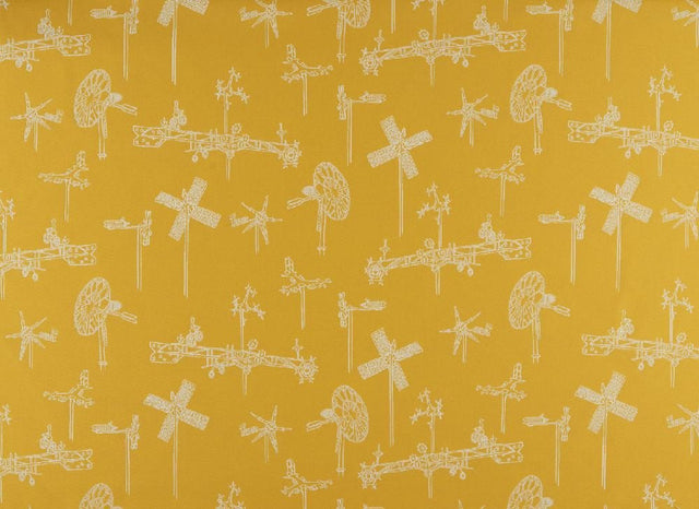 Sunbrella by Mayer Whirligig Sunshine 431-002 Vollis Simpson Collection Upholstery Fabric