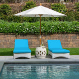 Sunbrella Makers Collection Canvas Cyan 56105-0000 Upholstery Fabric