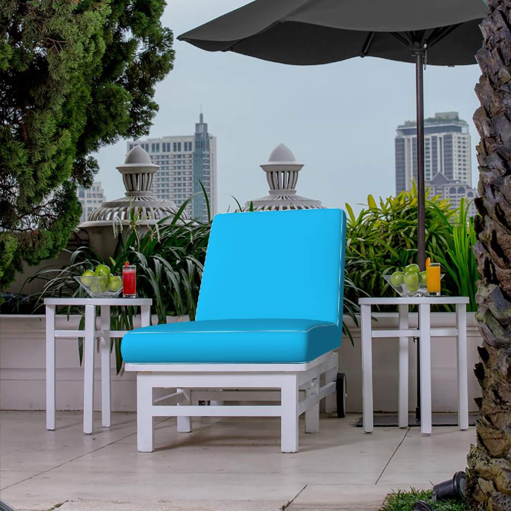Sunbrella Makers Collection Canvas Cyan 56105-0000 Upholstery Fabric