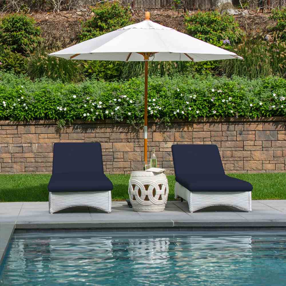 Sunbrella Canvas Navy 5439-0000 Elements Collection Upholstery Fabric