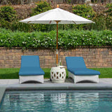 Sunbrella Canvas Sky Blue 5424-0000 Elements Collection Upholstery Fabric