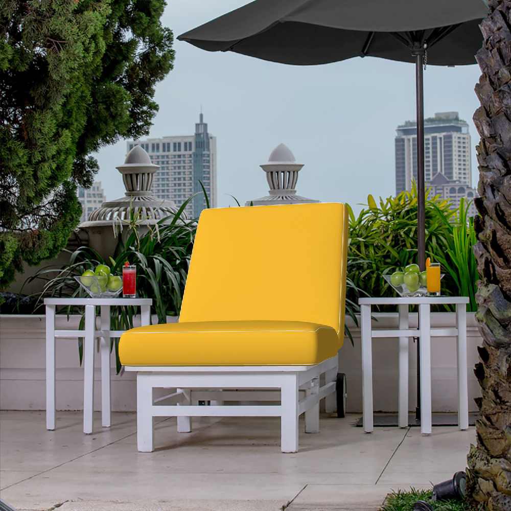 Sunbrella Canvas Sunflower Yellow 5457-0000 Elements Collection Upholstery Fabric